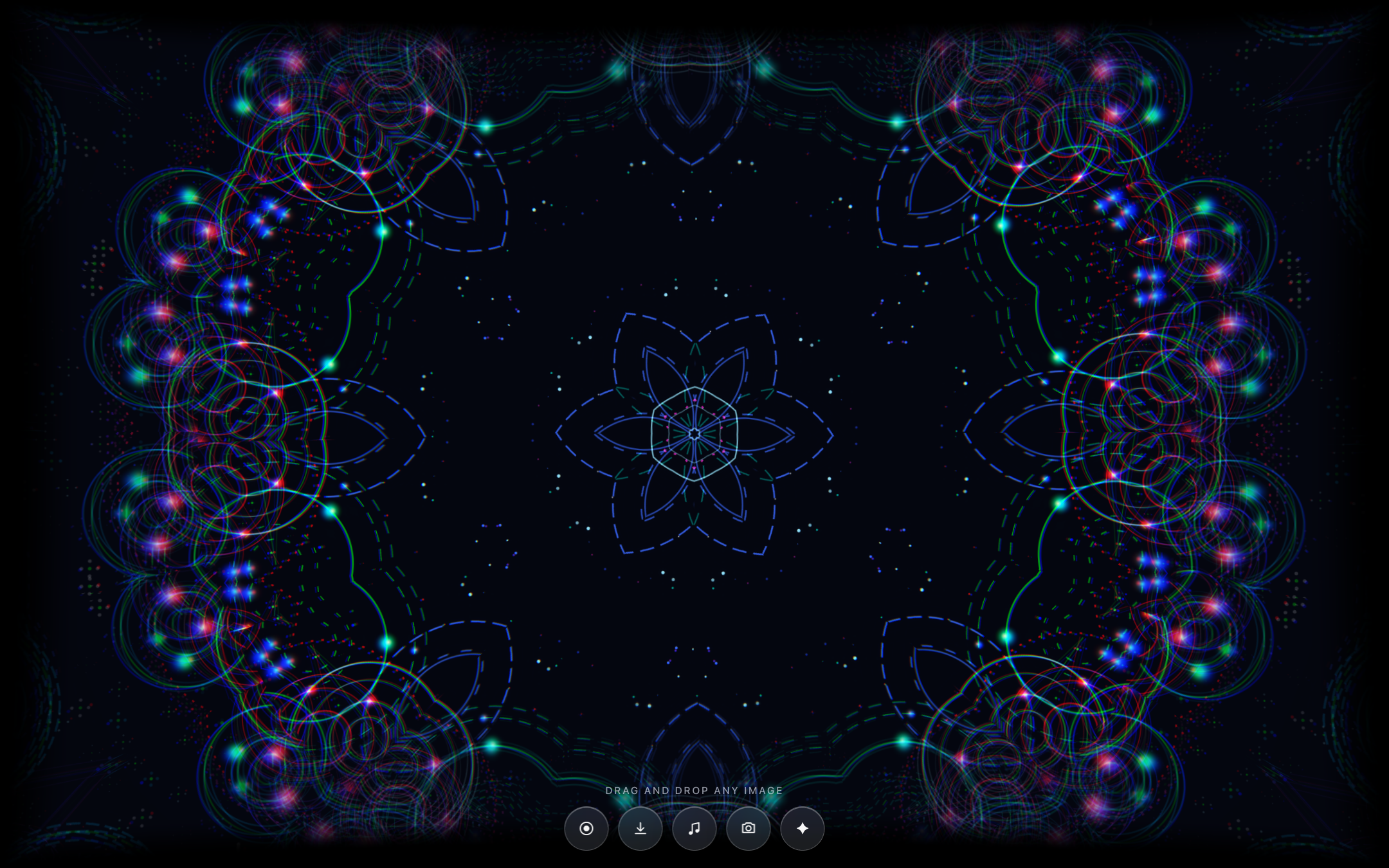 mandala mode with the orbits source