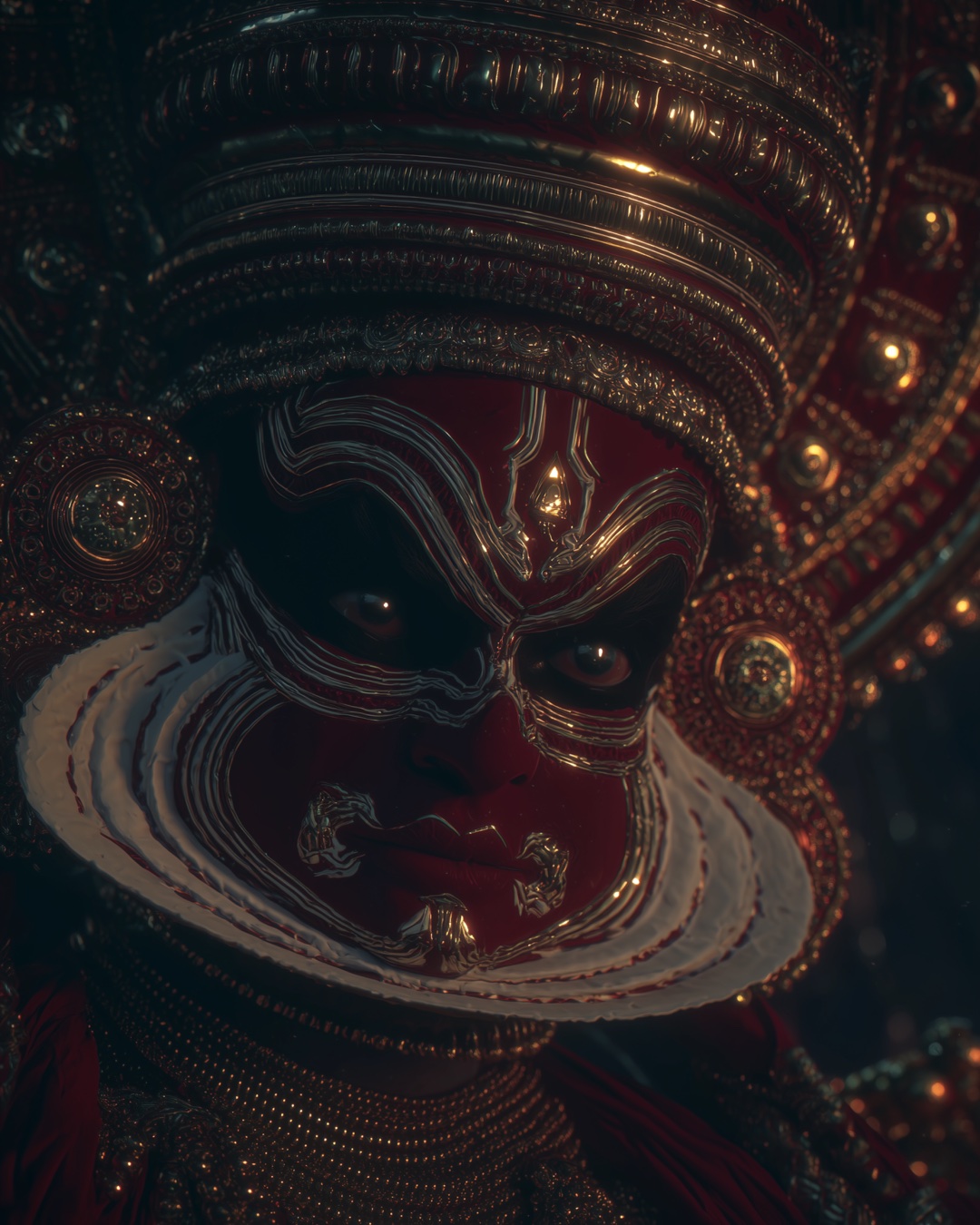 theyyam — close portrait